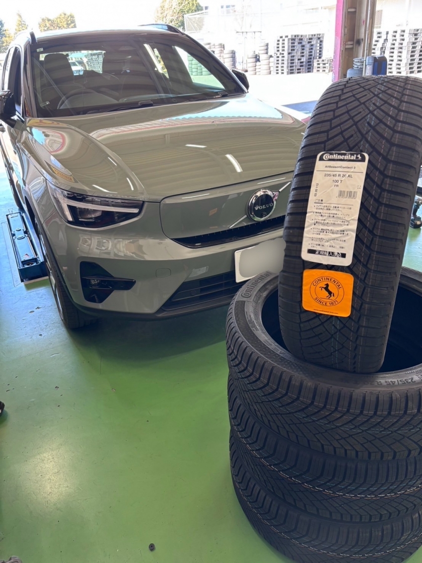 VOLVO XC40RechargeにEV専用オールシーズンタイヤ！！｜タイヤ市場